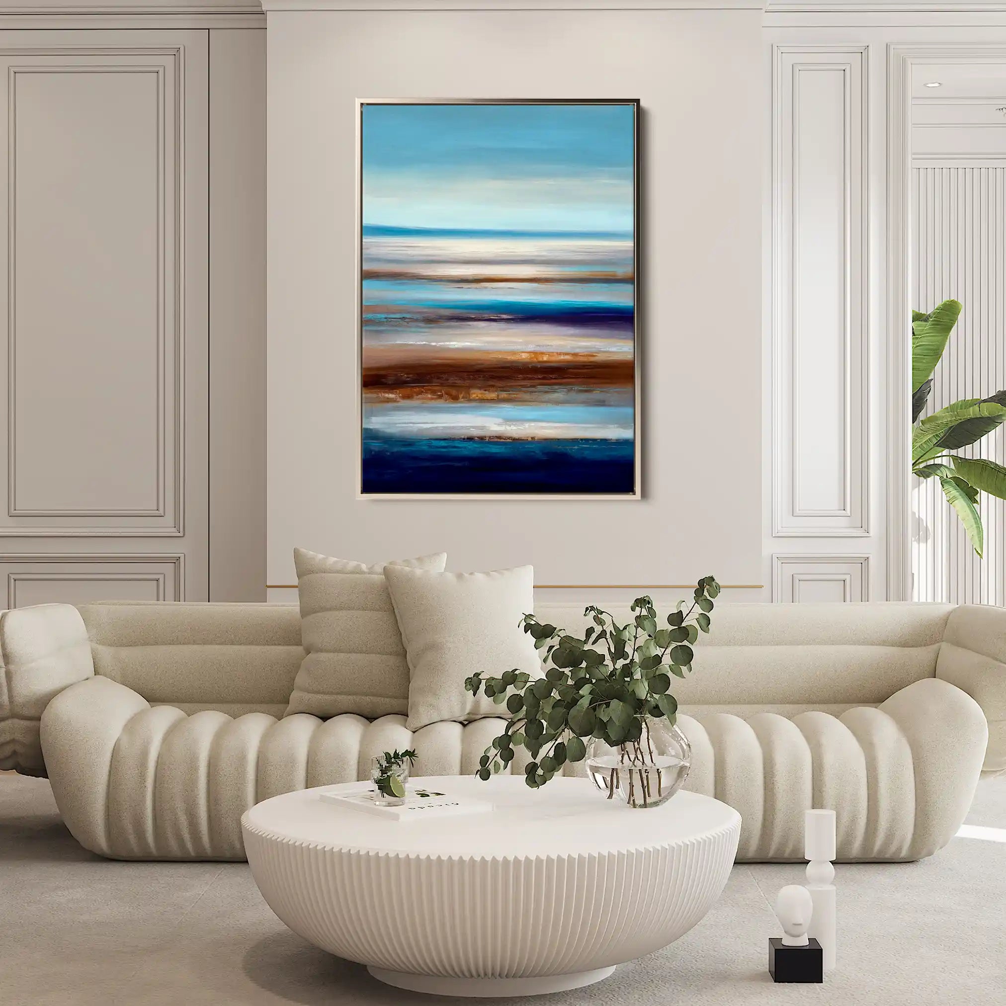 Abstract 2117 Canvas Art 60 x 40 cm / Stretched on hidden frame