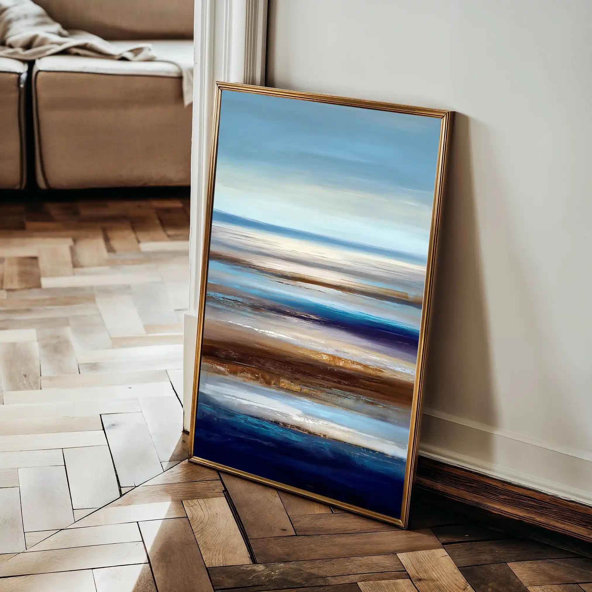 Abstract 2117 Canvas Art 60 x 40 cm / Stretched on hidden frame