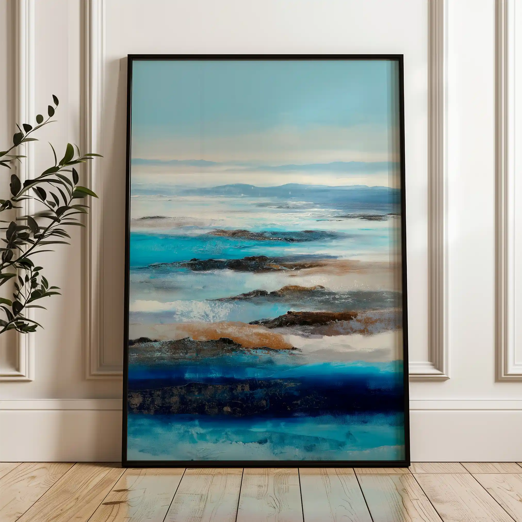 Abstract 2118 Canvas Art 60 x 40 cm / Stretched on hidden frame
