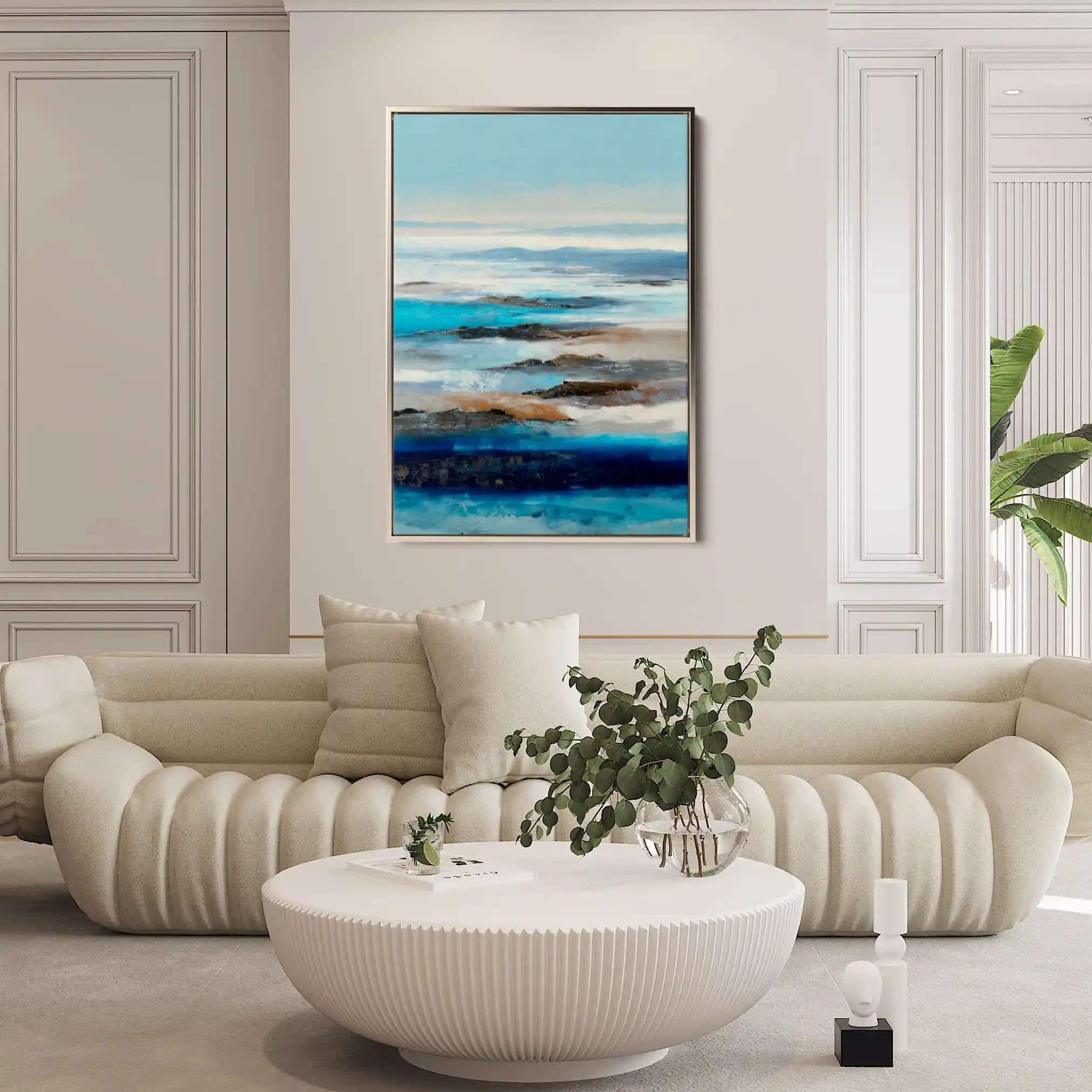 Abstract 2118 Canvas Art 60 x 40 cm / Stretched on hidden frame