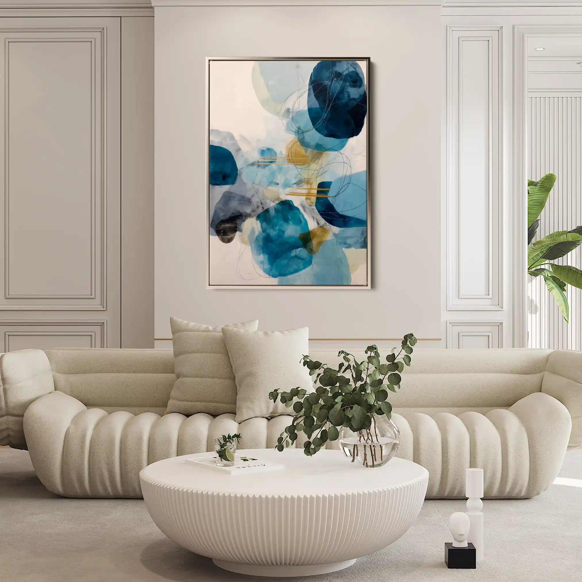 Abstract 2119 Canvas Art 60 x 40 cm / Stretched on hidden frame