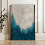 Abstract 212 Canvas Art 60 x 40 cm / Stretched on hidden frame