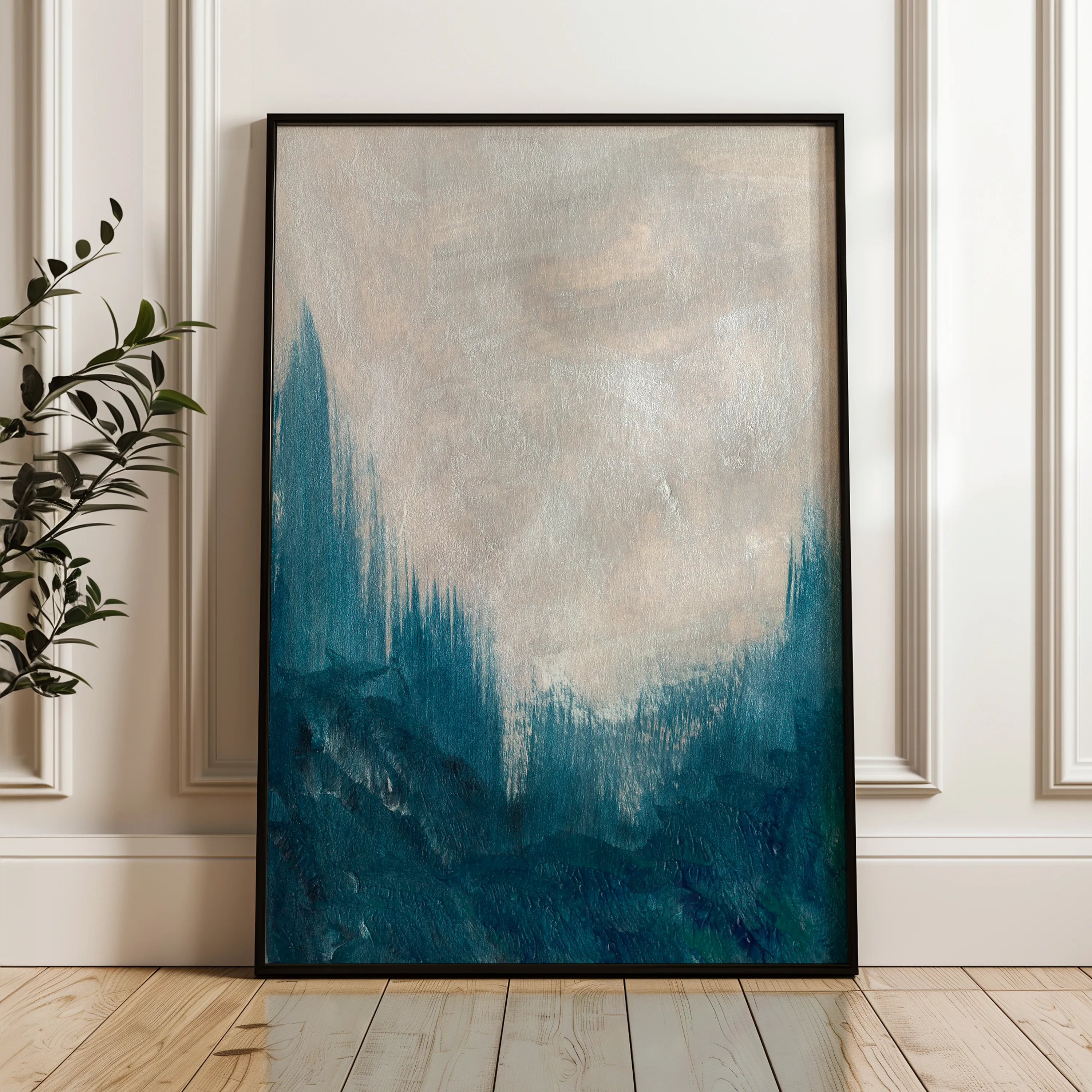 Abstract Canvas Wall Art WAD212-A 90 x 60 cm / Stretched on hidden frame
