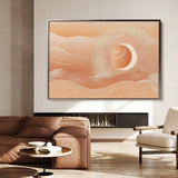 Boho 212 Canvas Art 90 x 60 cm / Stretched on hidden frame