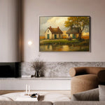 Landscape 212 Canvas Art 90 x 60 cm / Stretched on hidden frame