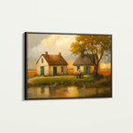 Landscape 212 Canvas Art 90 x 60 cm / Stretched on hidden frame