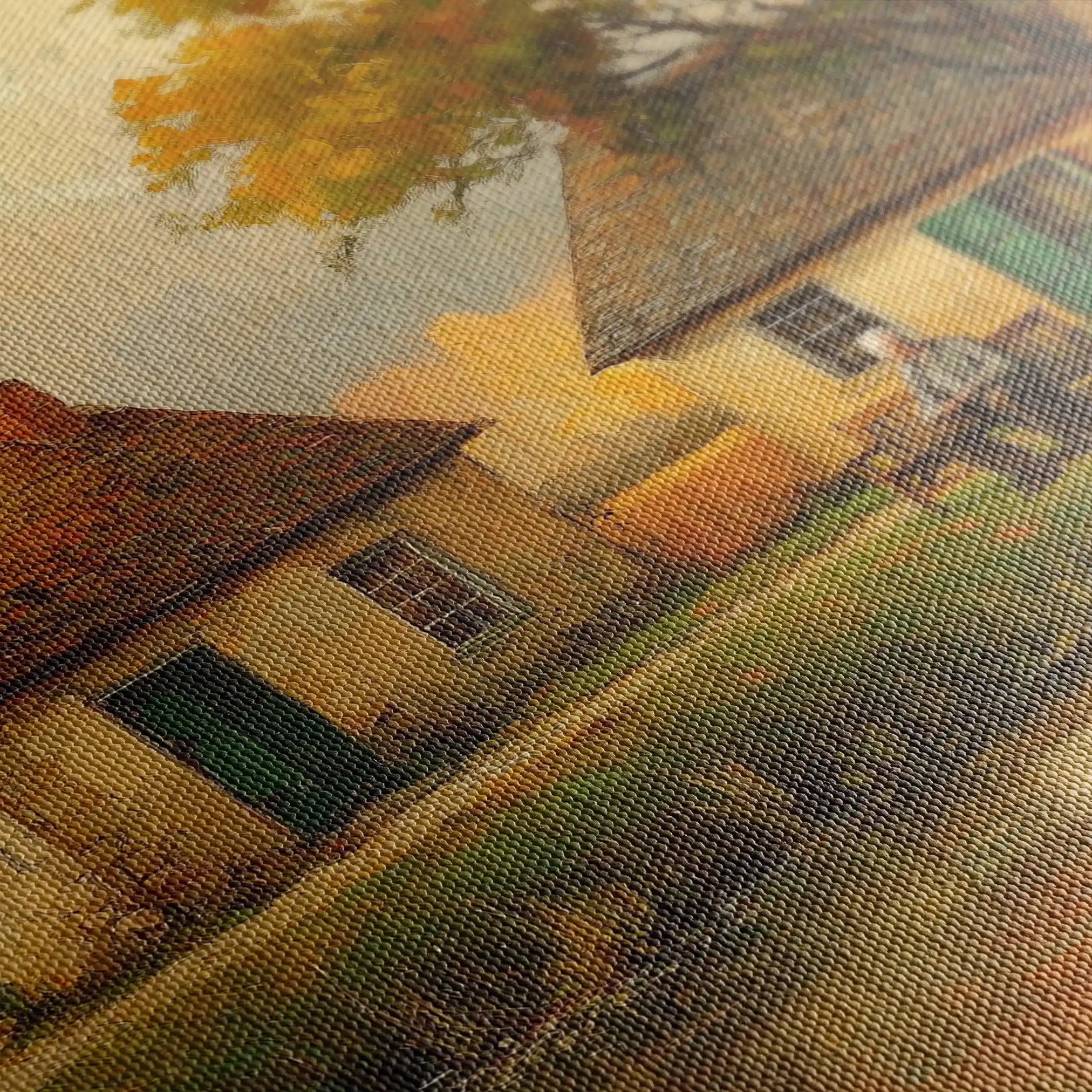 Landscape 212 Canvas Art 90 x 60 cm / Stretched on hidden frame