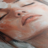 Portrait 212 Canvas Art 90 x 60 cm / Stretched on hidden frame