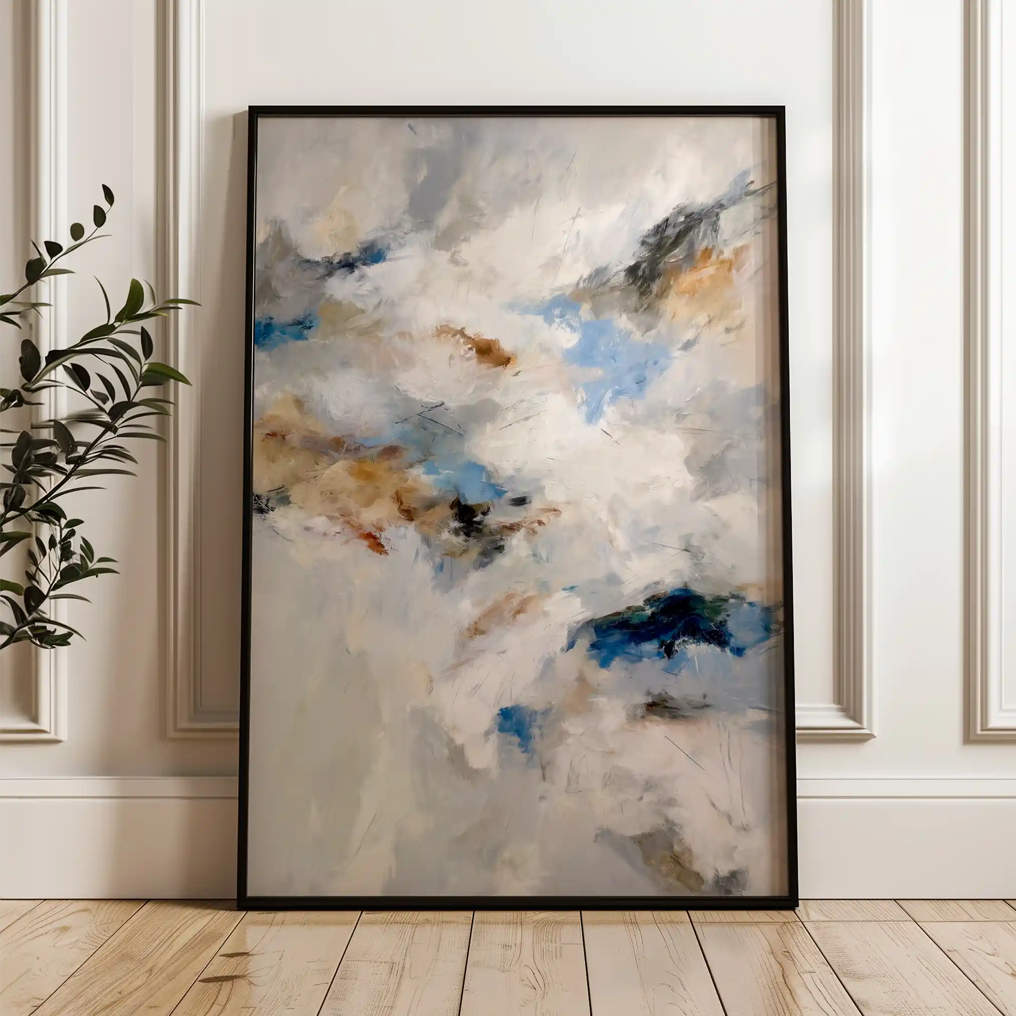 Abstract 2123 Canvas Art 60 x 40 cm / Stretched on hidden frame
