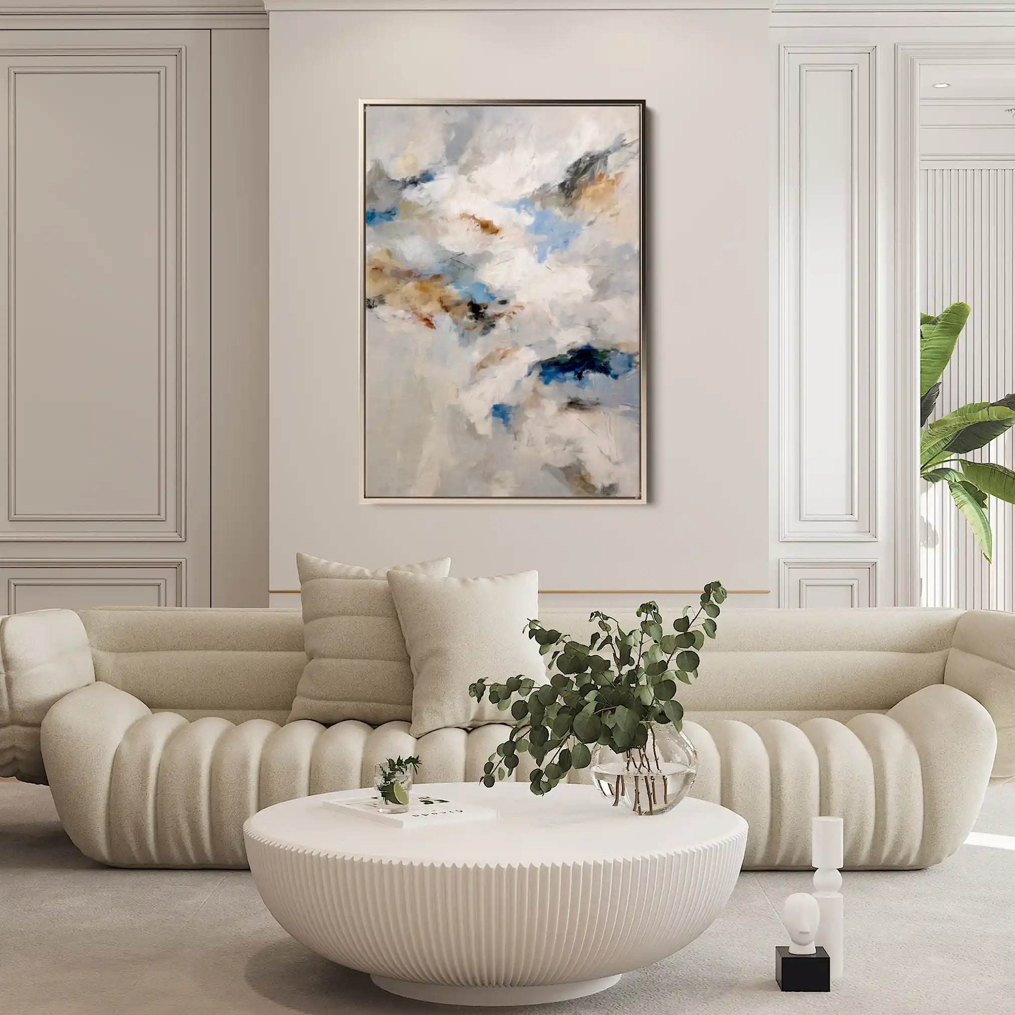 Abstract 2123 Canvas Art 60 x 40 cm / Stretched on hidden frame