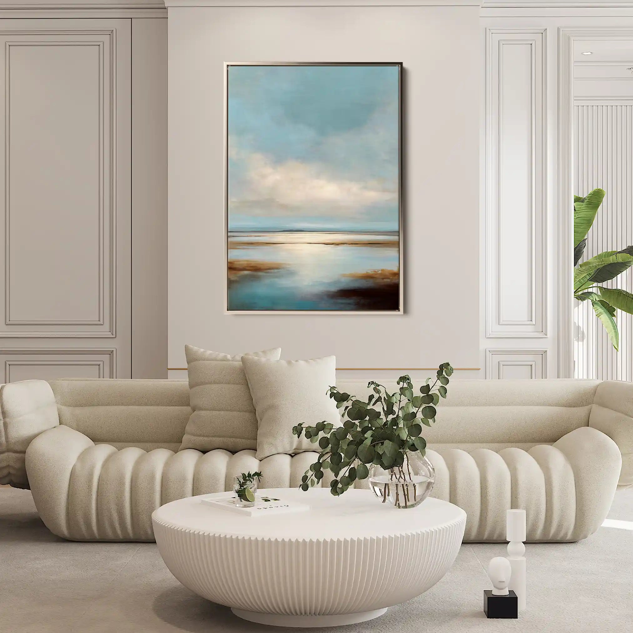 Abstract 2126 Canvas Art 60 x 40 cm / Stretched on hidden frame