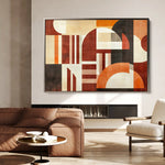 Boho 213 Canvas Art 90 x 60 cm / Stretched on hidden frame