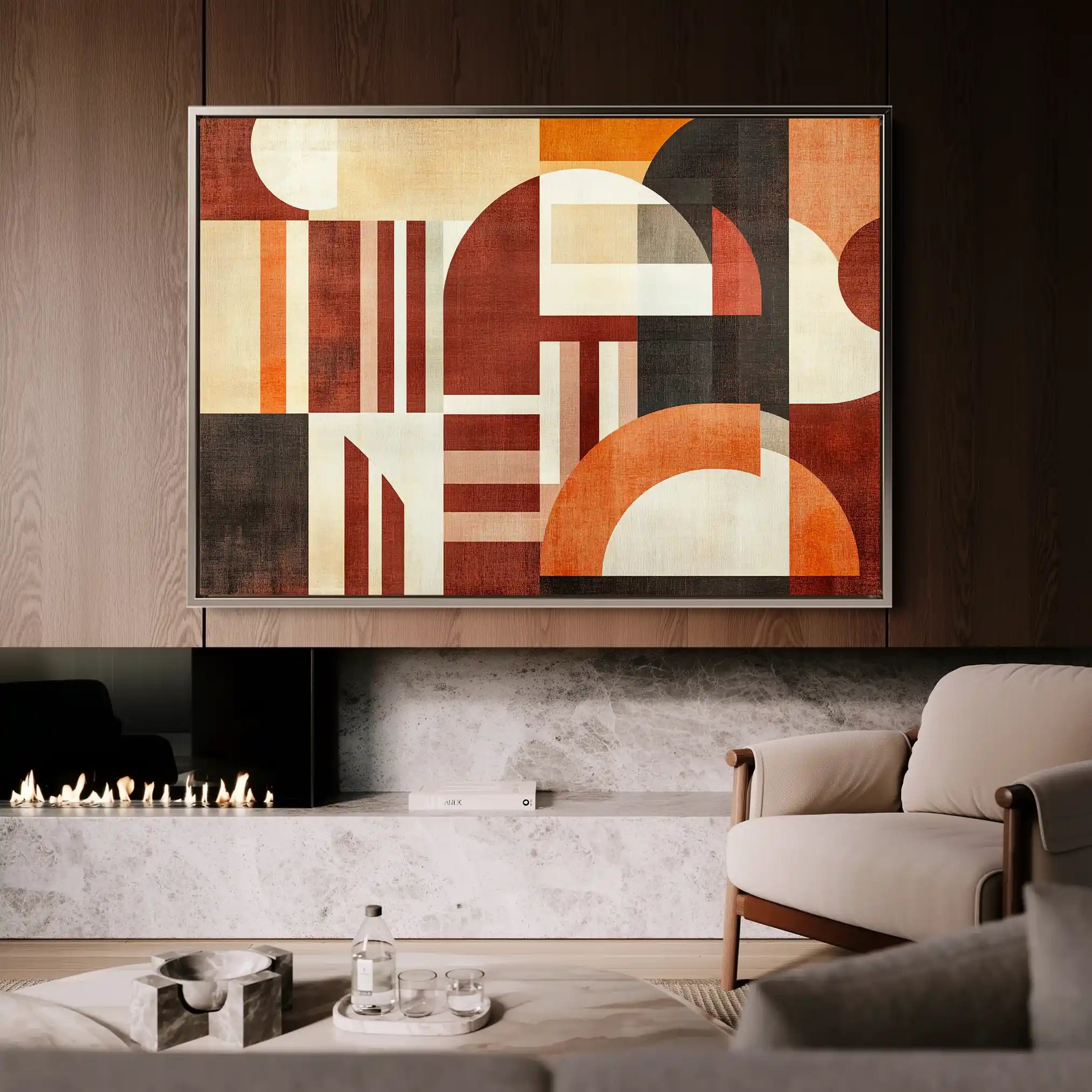 Boho 213 Canvas Art 90 x 60 cm / Stretched on hidden frame
