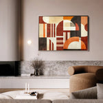 Boho 213 Canvas Art 90 x 60 cm / Stretched on hidden frame