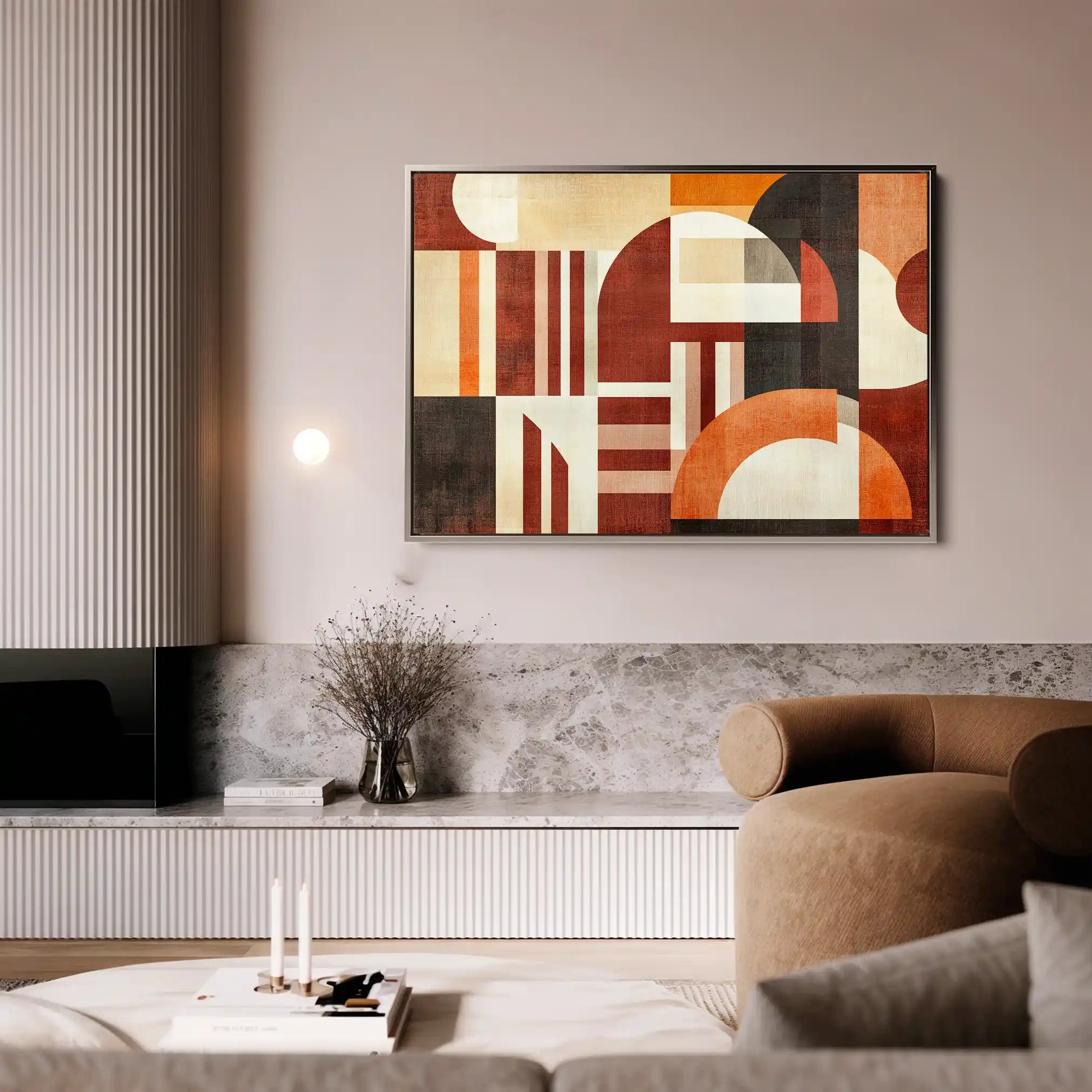 Boho 213 Canvas Art 90 x 60 cm / Stretched on hidden frame