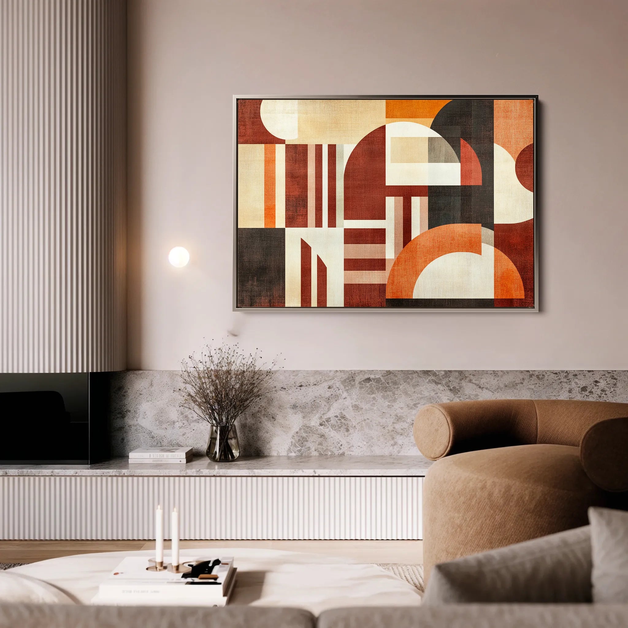 Boho Canvas Wall Art WAD213-BH 90 x 60 cm / Stretched on hidden frame