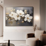 Floral Canvas Wall Art WAD213-F 90 x 60 cm / Stretched on hidden frame