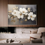 Floral Canvas Wall Art WAD213-F 90 x 60 cm / Stretched on hidden frame
