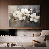 Floral Canvas Wall Art WAD213-F 90 x 60 cm / Stretched on hidden frame