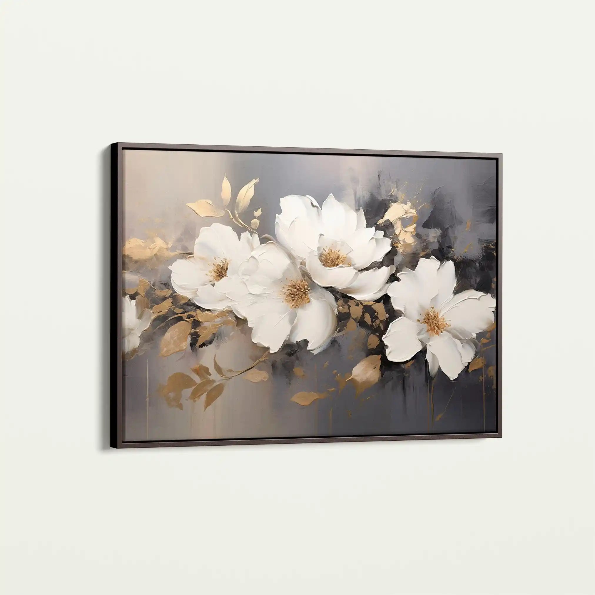 Floral Canvas Wall Art WAD213-F 90 x 60 cm / Stretched on hidden frame