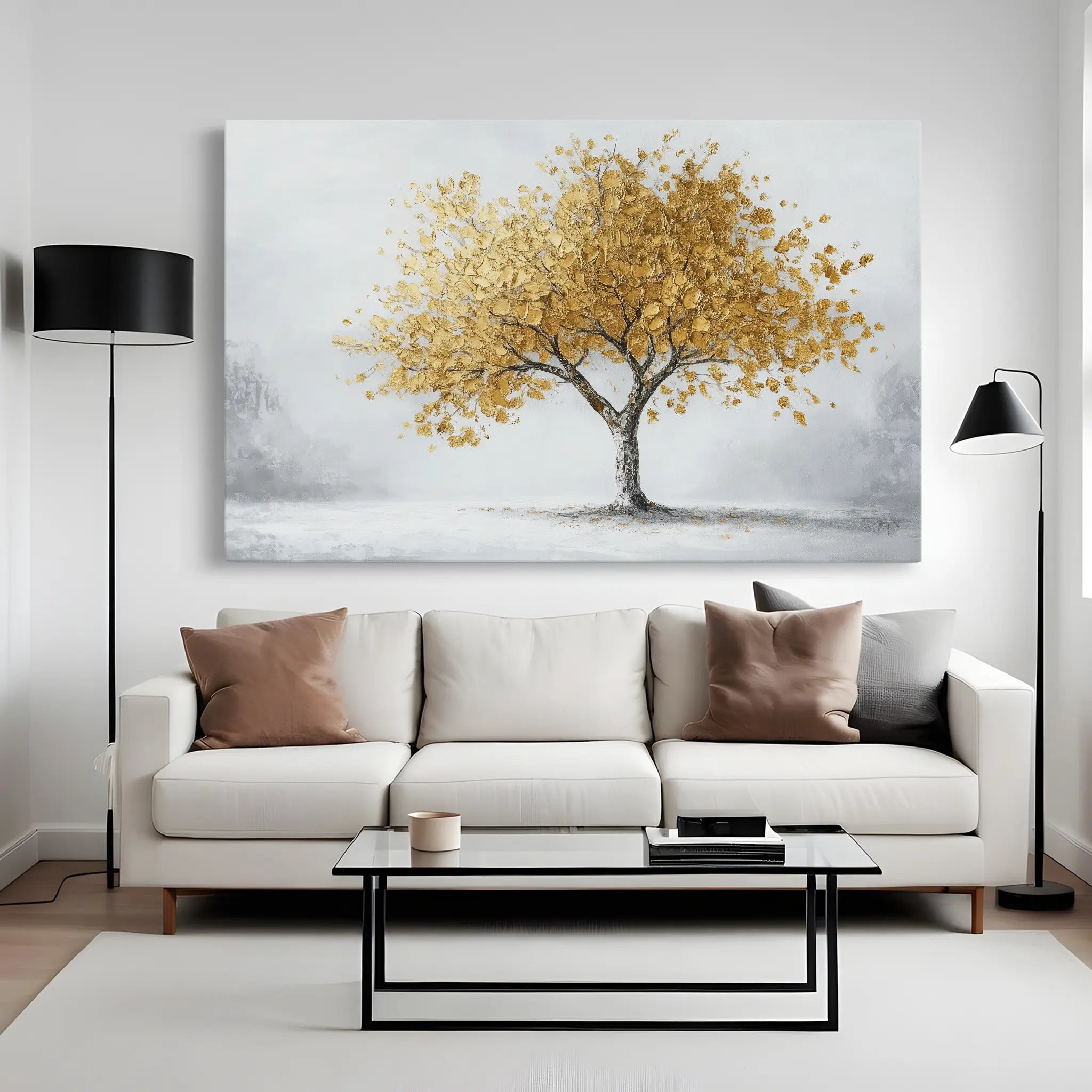 Landscape Canvas Wall Art WAD213-L 90 x 60 cm / Stretched on hidden frame