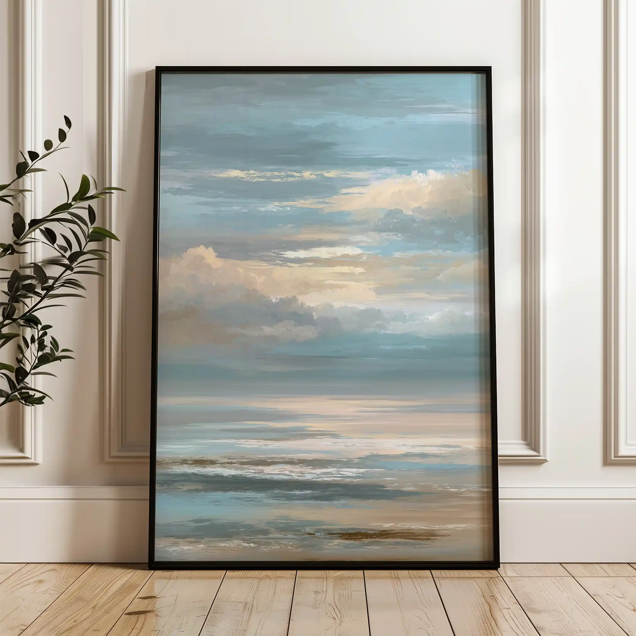 Abstract 2130 Canvas Art 60 x 40 cm / Stretched on hidden frame