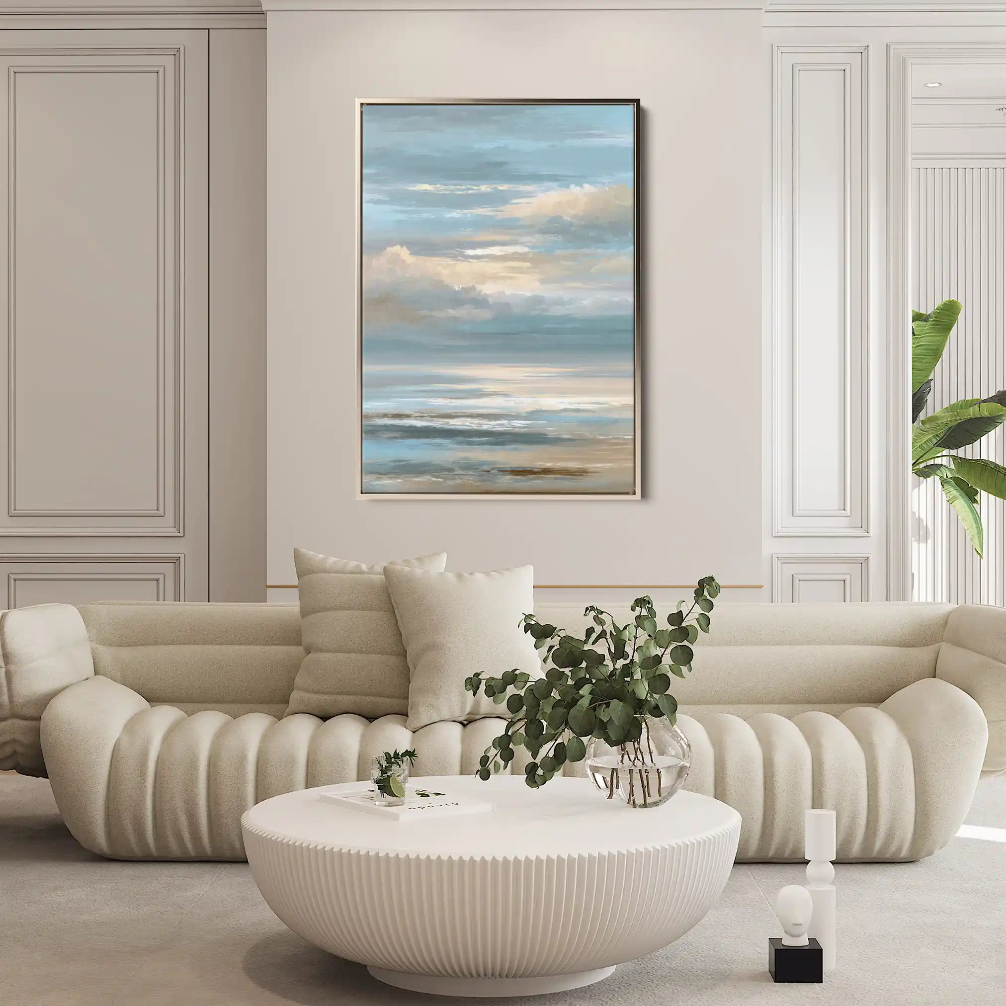 Abstract 2130 Canvas Art 60 x 40 cm / Stretched on hidden frame