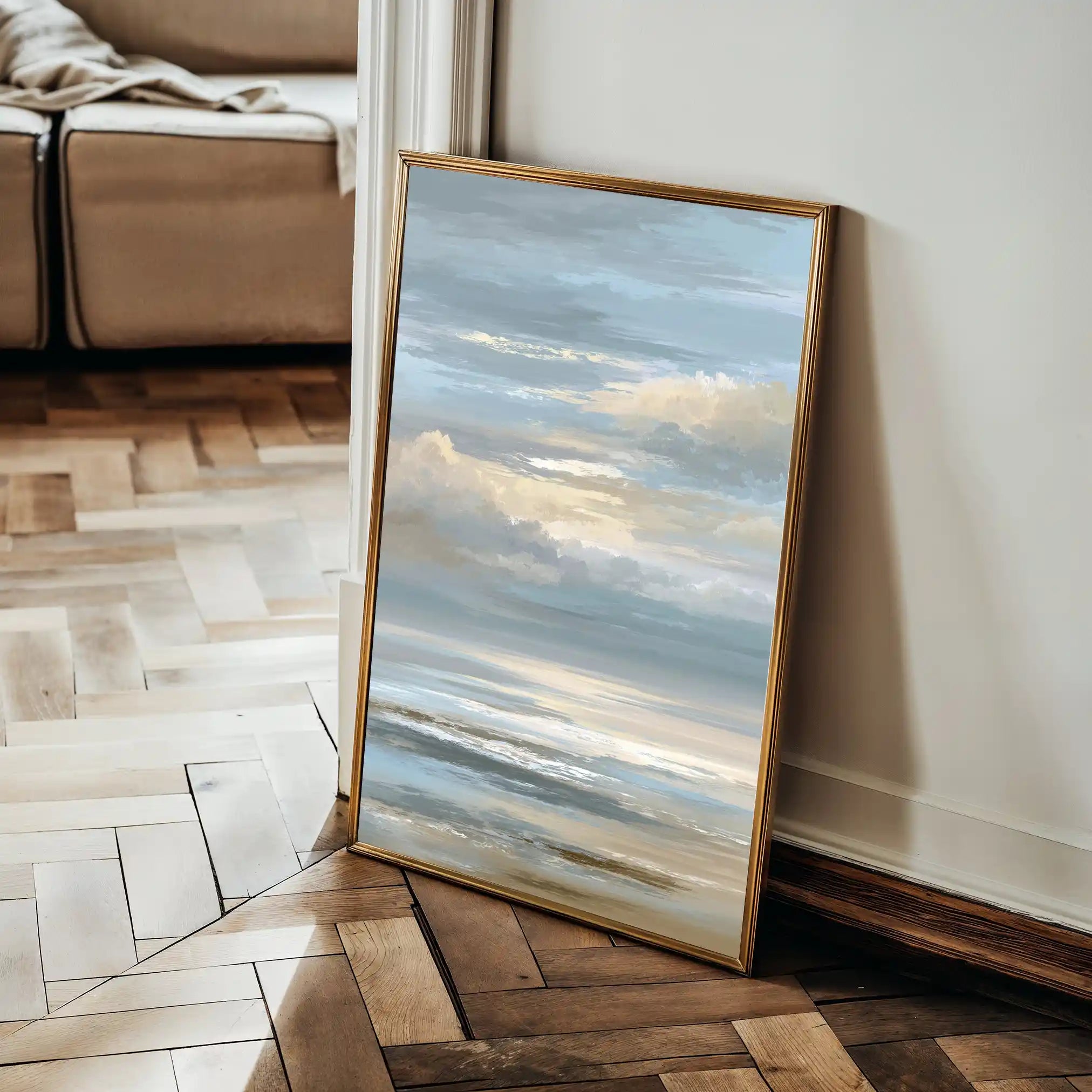 Abstract 2130 Canvas Art 60 x 40 cm / Stretched on hidden frame