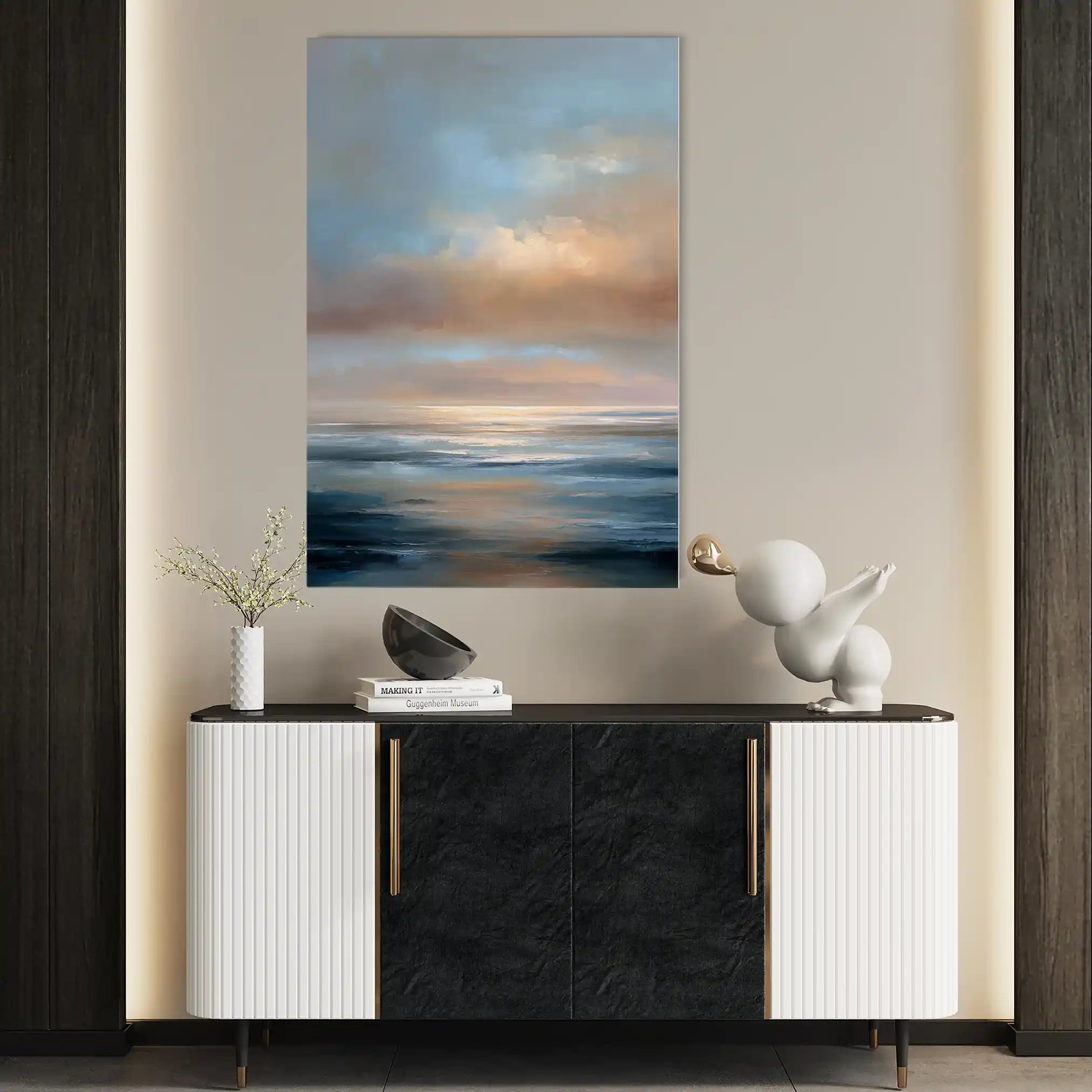 Abstract 2131 Canvas Art 60 x 40 cm / Stretched on hidden frame