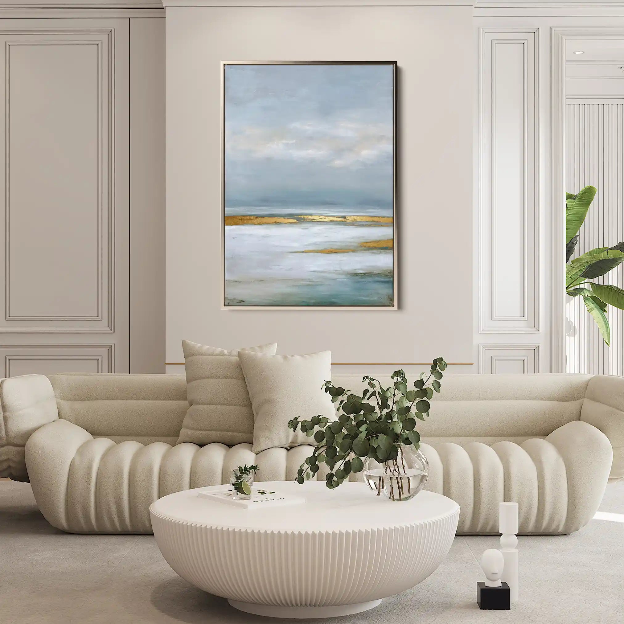 Abstract 2132 Canvas Art 60 x 40 cm / Stretched on hidden frame
