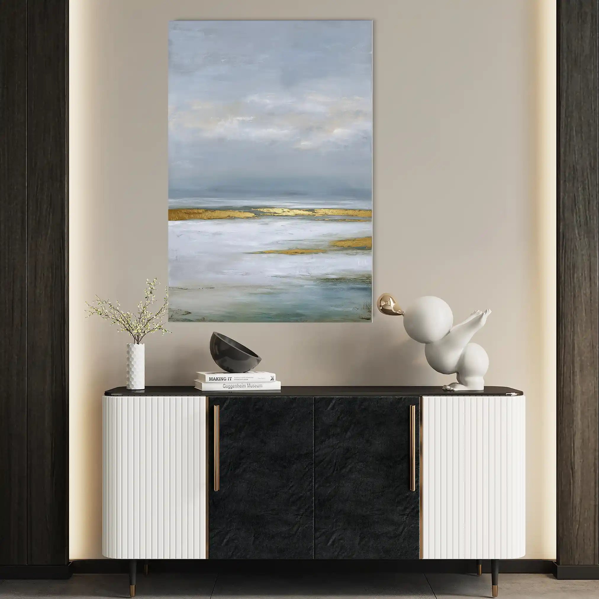 Abstract 2132 Canvas Art 60 x 40 cm / Stretched on hidden frame