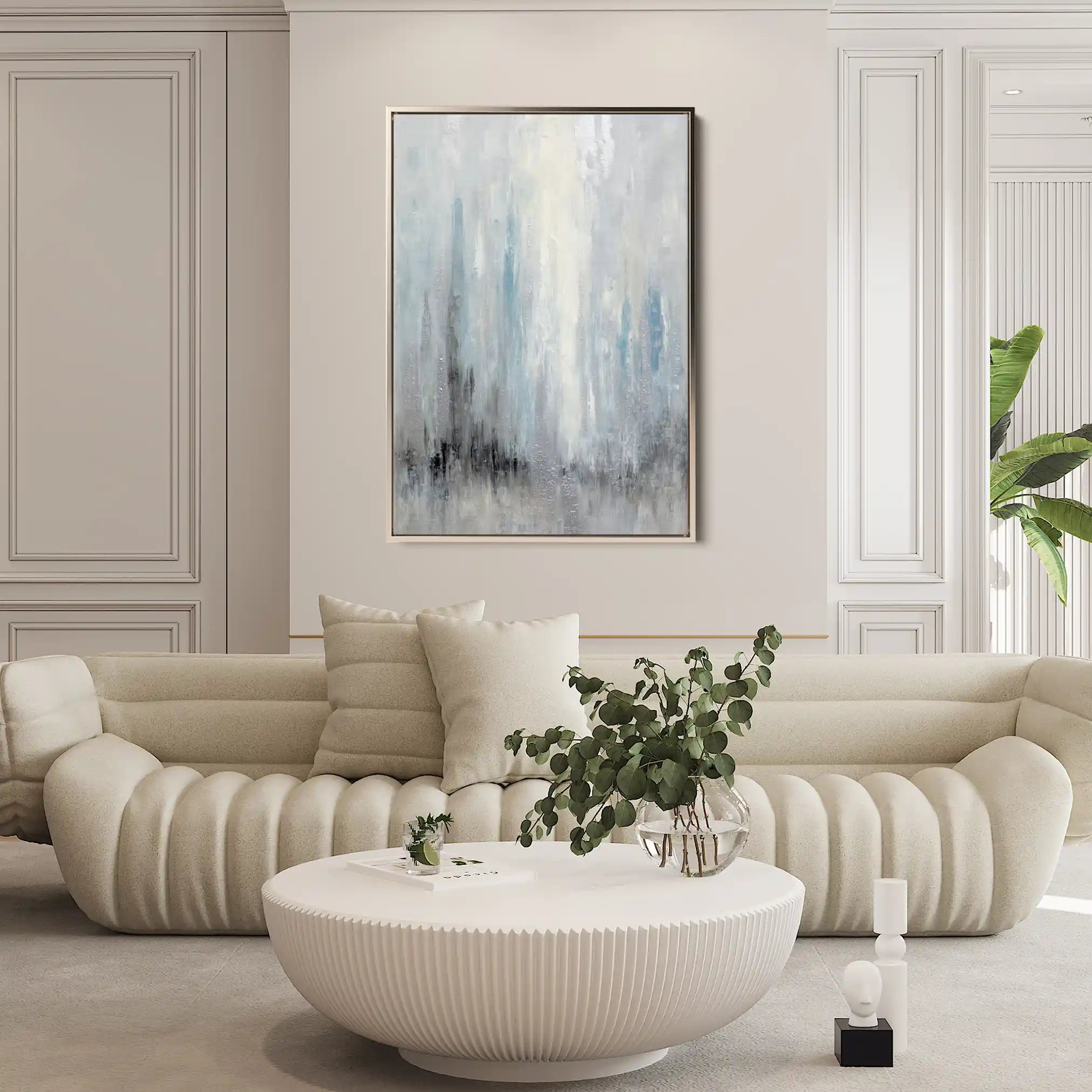Abstract 2135 Canvas Art 60 x 40 cm / Stretched on hidden frame