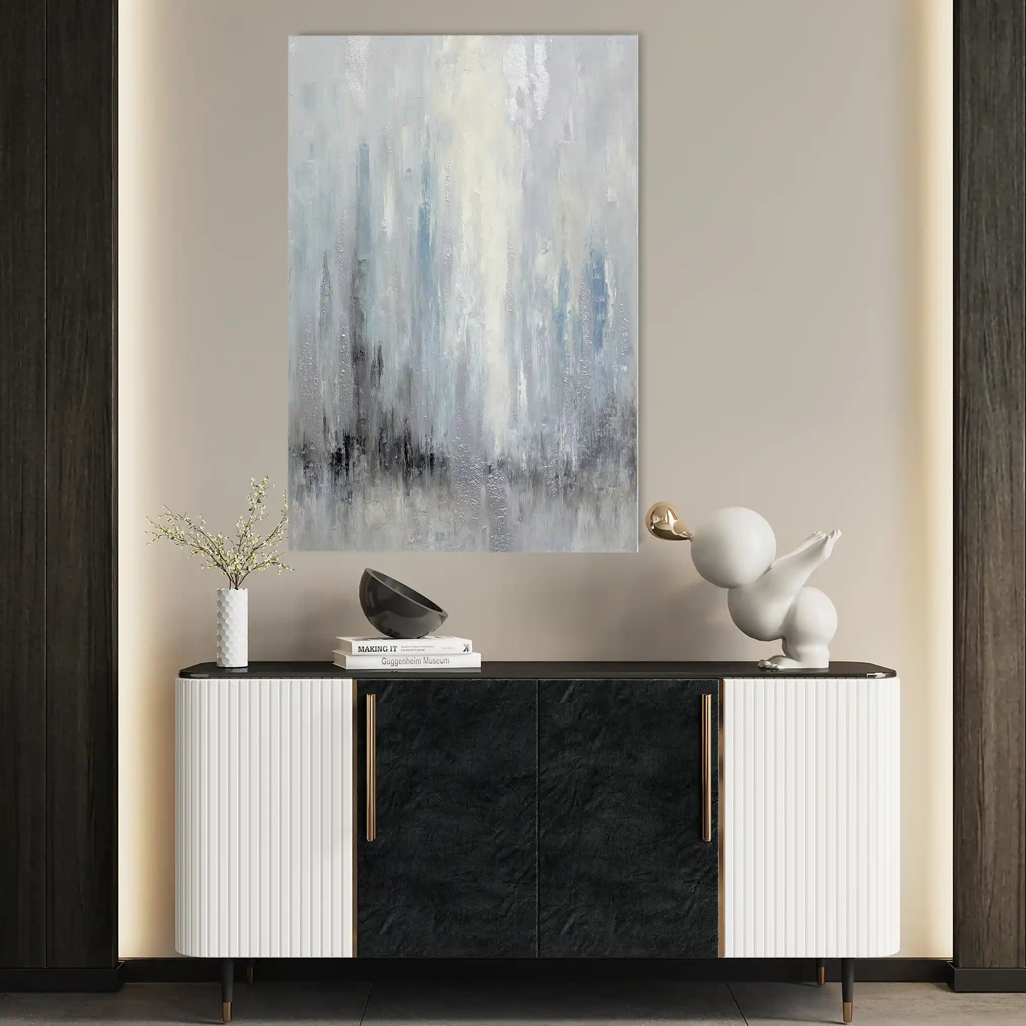 Abstract 2135 Canvas Art 60 x 40 cm / Stretched on hidden frame