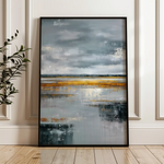 Abstract 2136 Canvas Art 60 x 40 cm / Stretched on hidden frame