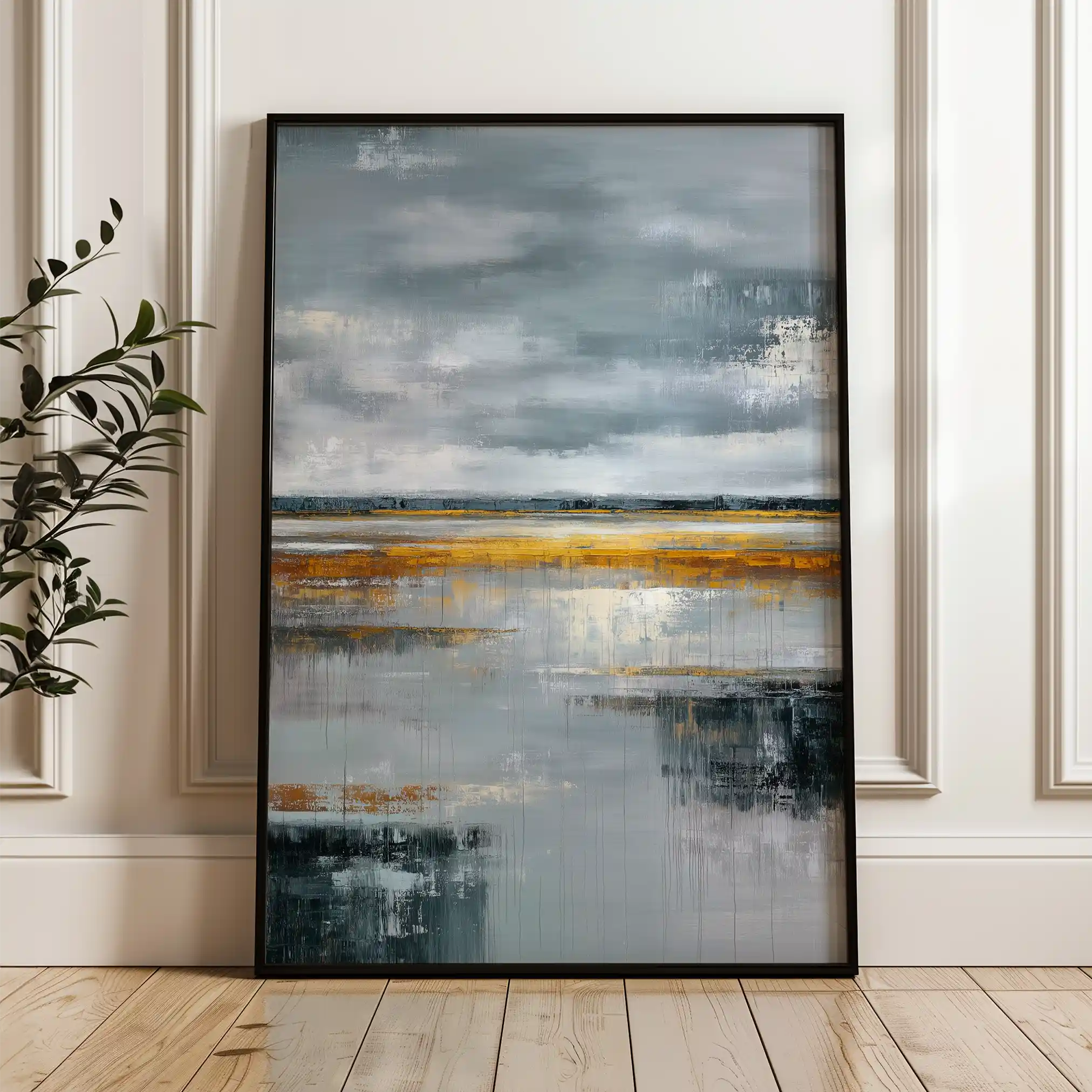 Abstract 2136 Canvas Art 60 x 40 cm / Stretched on hidden frame