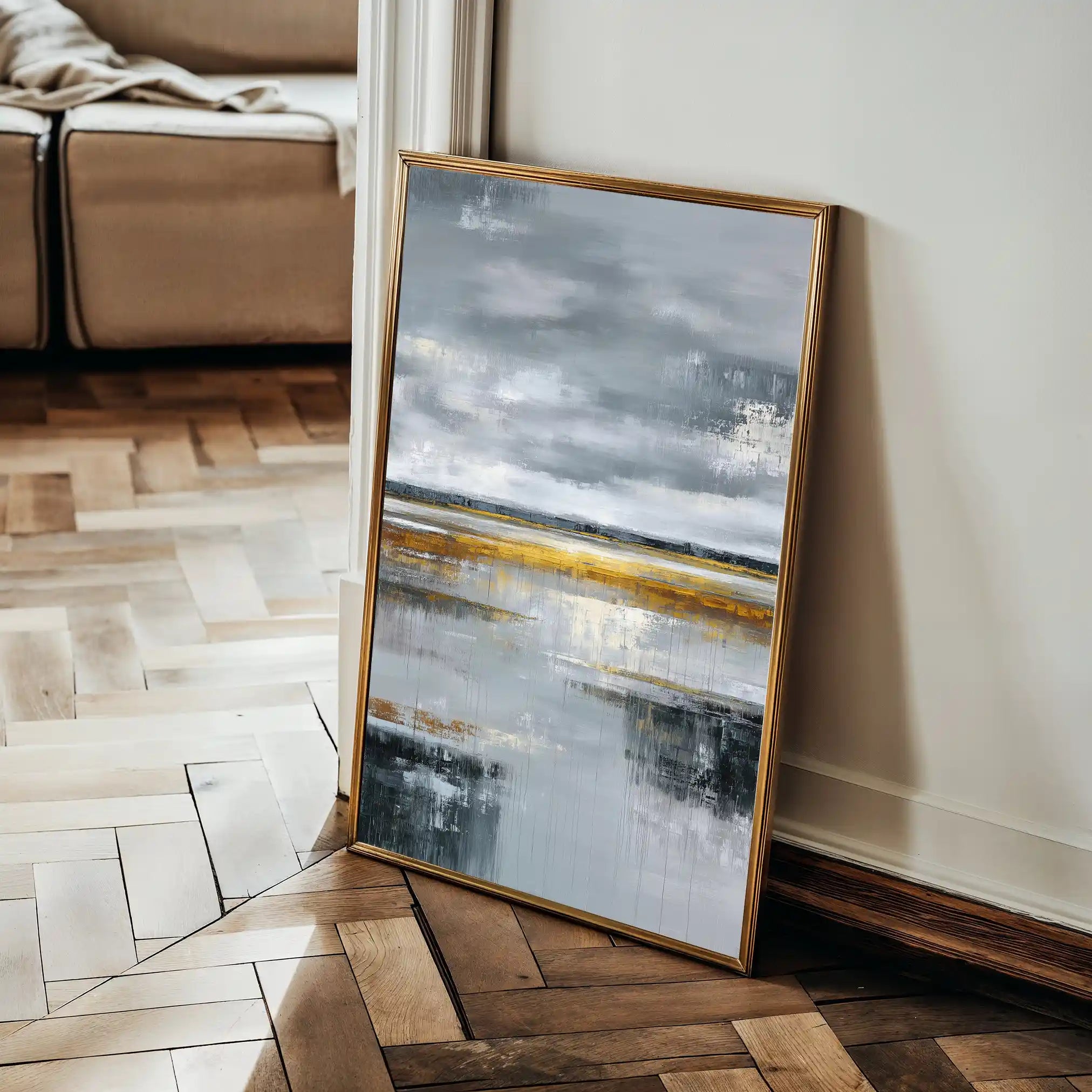 Abstract 2136 Canvas Art 60 x 40 cm / Stretched on hidden frame