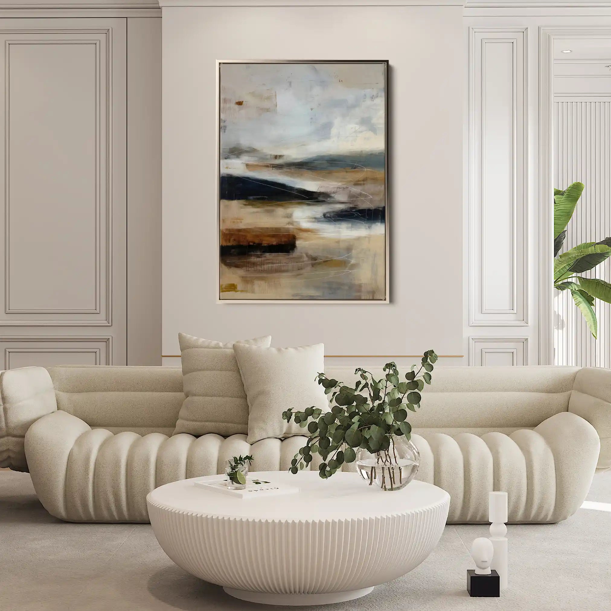 Abstract 2138 Canvas Art 60 x 40 cm / Stretched on hidden frame
