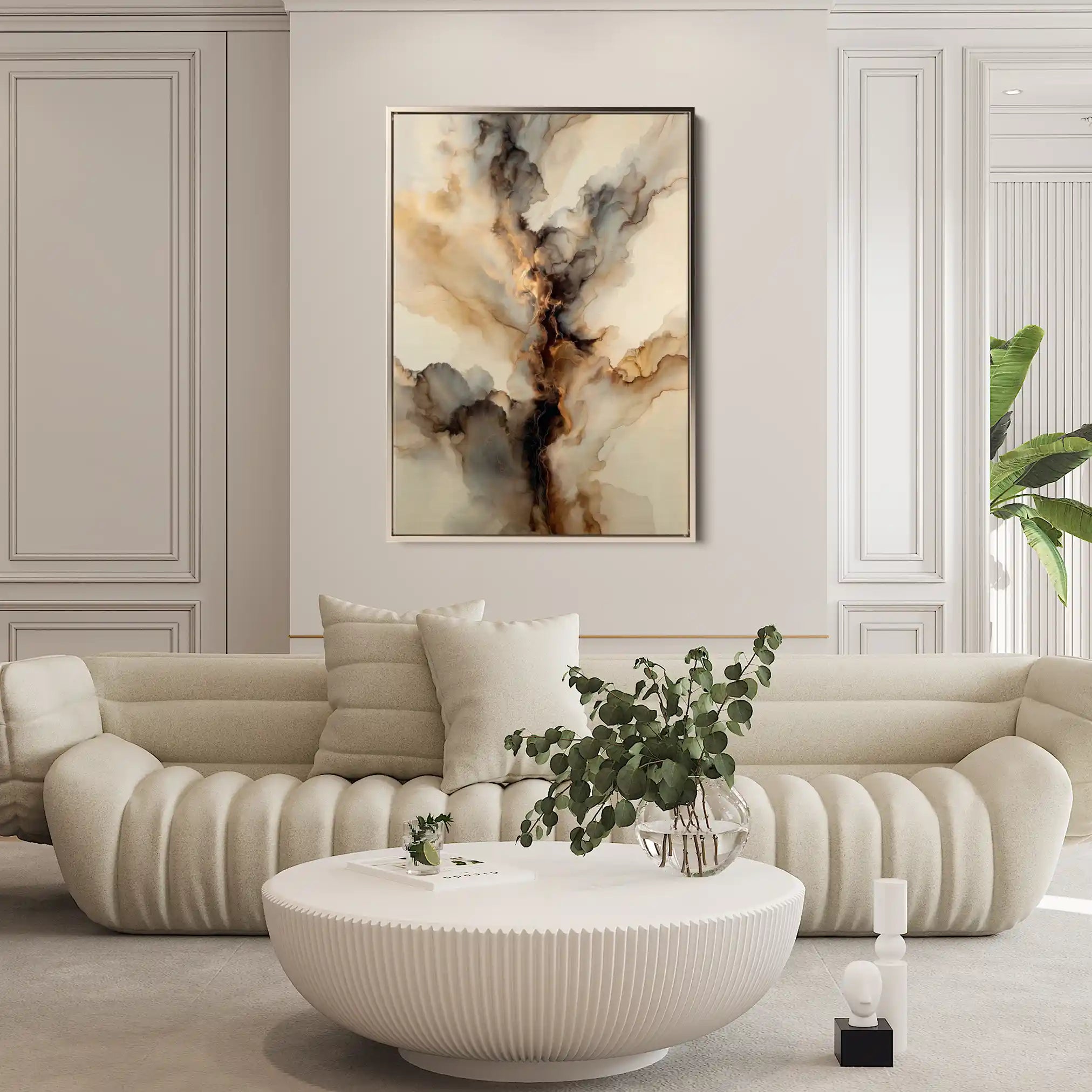 Abstract 2139 Canvas Art 60 x 40 cm / Stretched on hidden frame