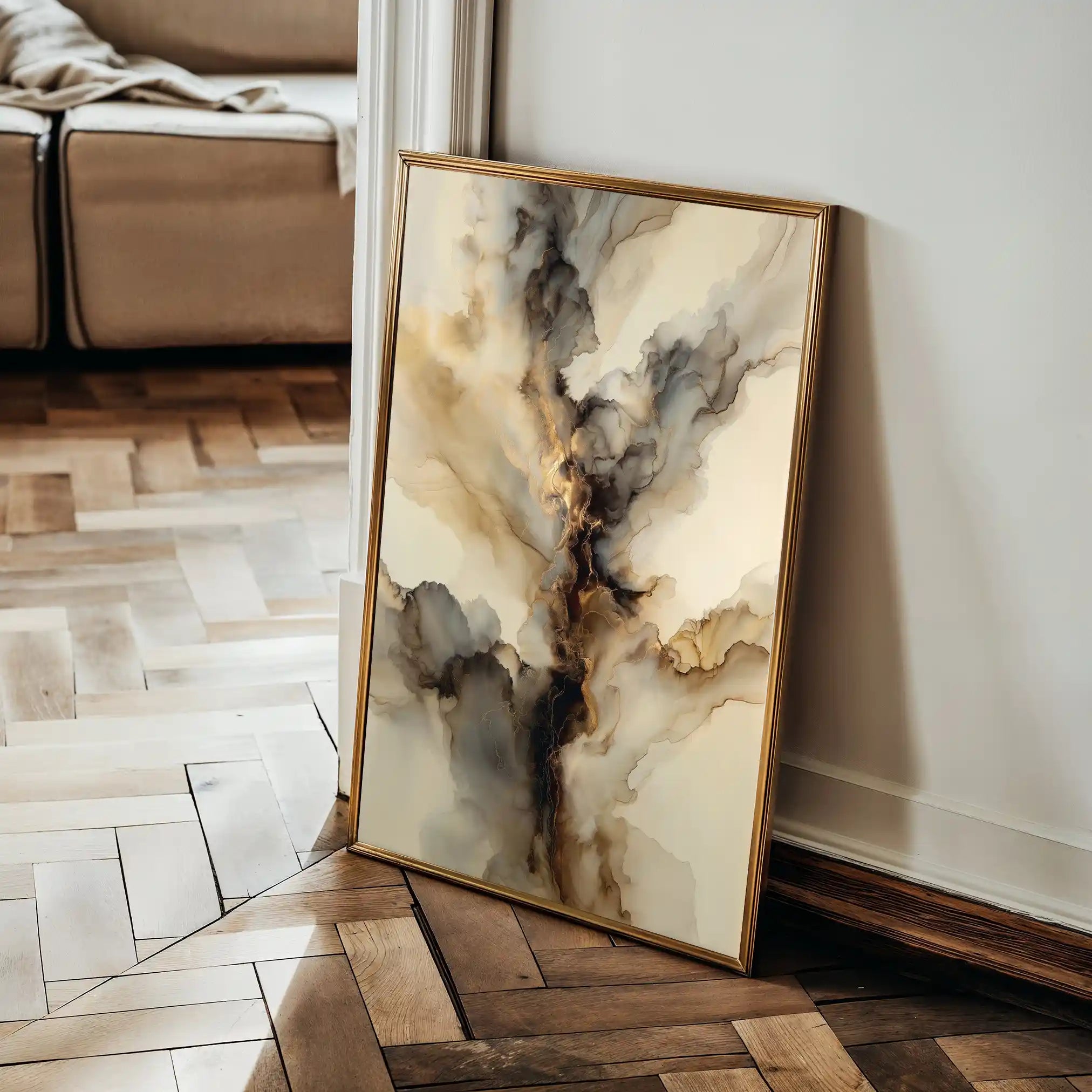Abstract 2139 Canvas Art 60 x 40 cm / Stretched on hidden frame