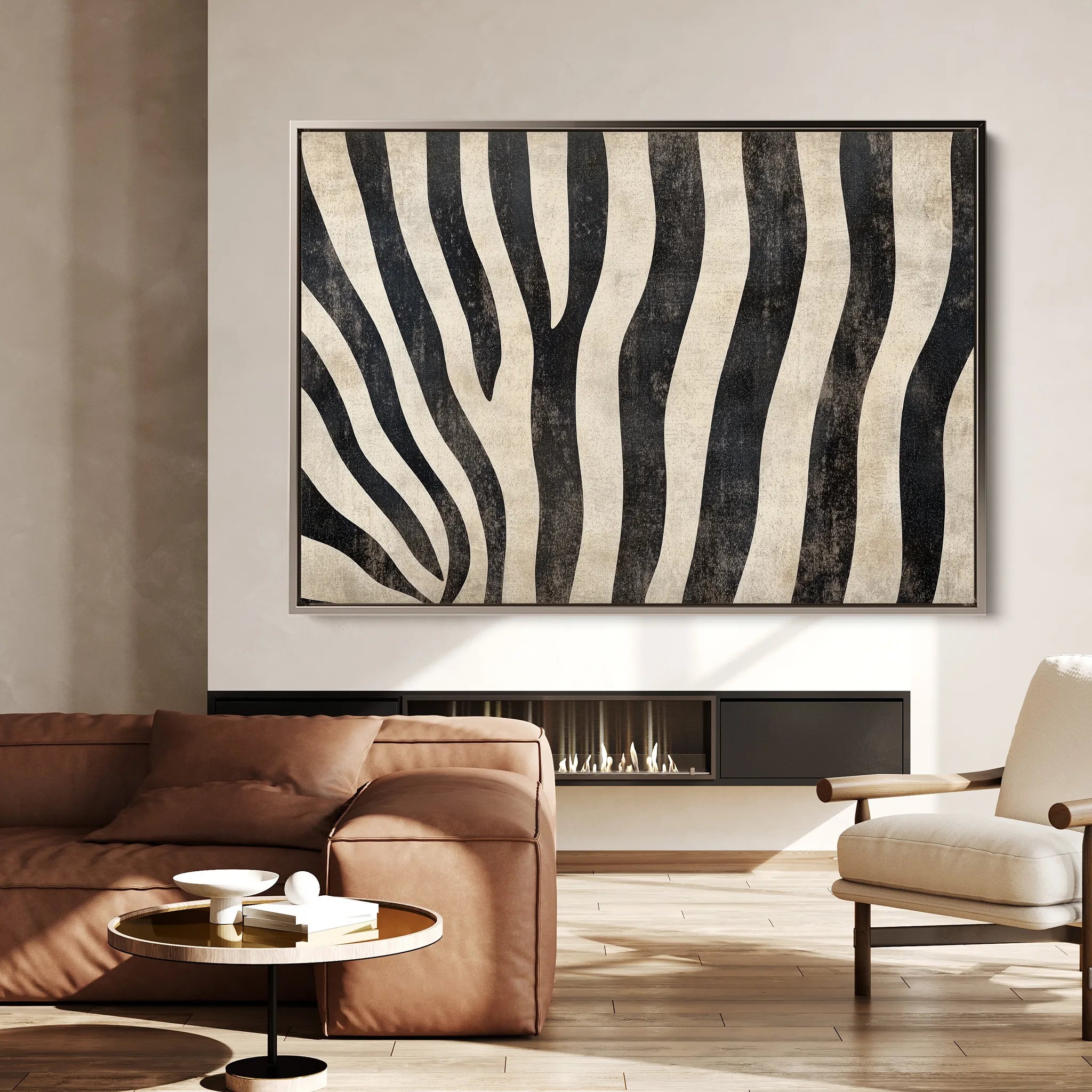 Animals Canvas Wall Art WAD214-AN 90 x 60 cm / Stretched on hidden frame