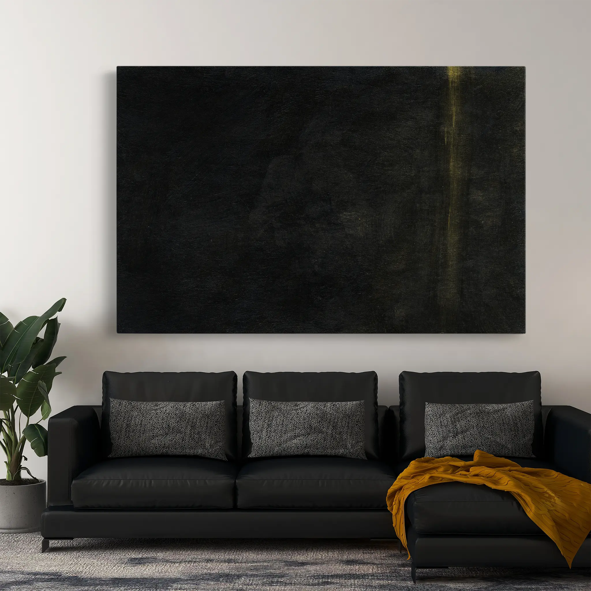 Abstract Canvas Wall Art WAD214-A 90 x 60 cm / Stretched on hidden frame