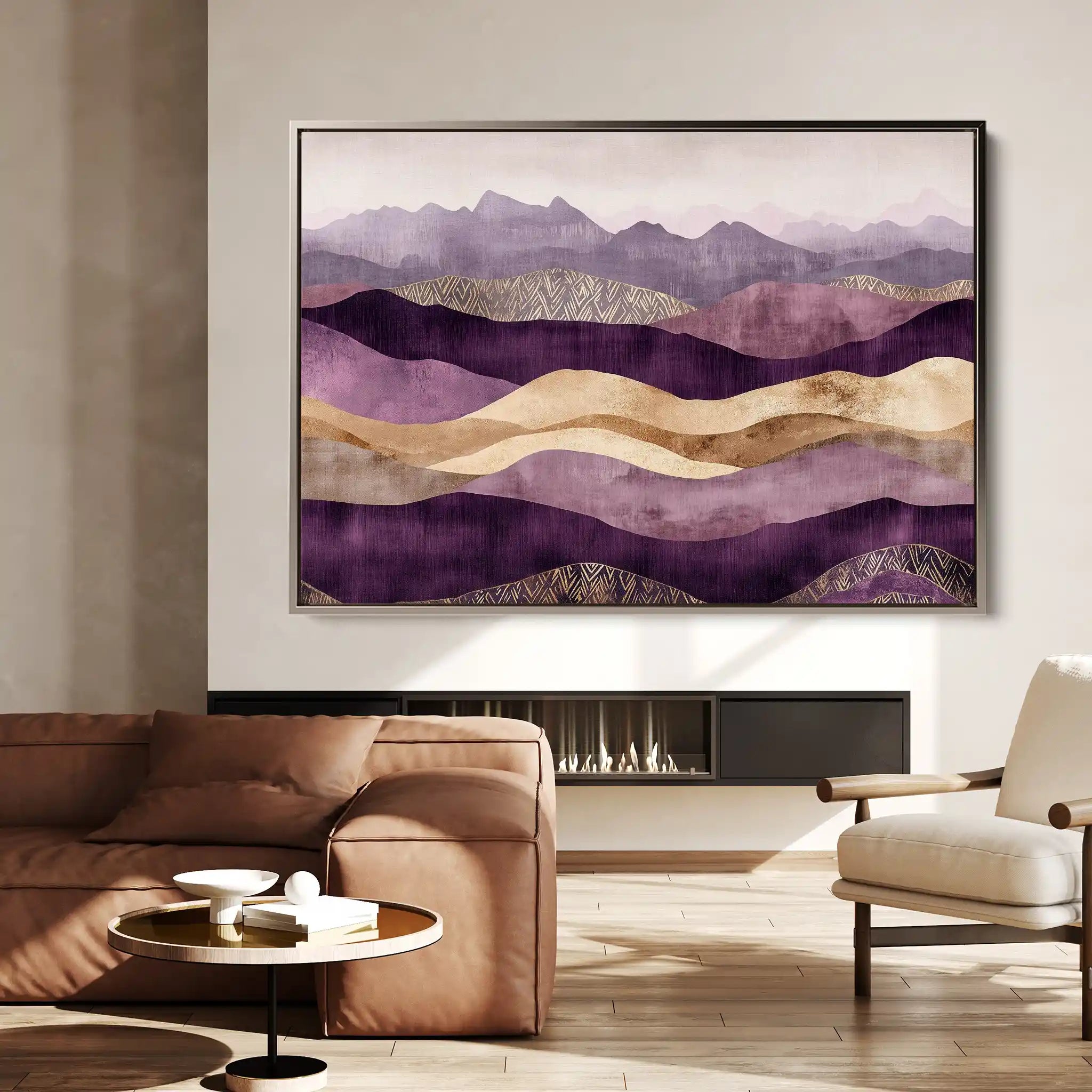 Boho 214 Canvas Art 90 x 60 cm / Stretched on hidden frame