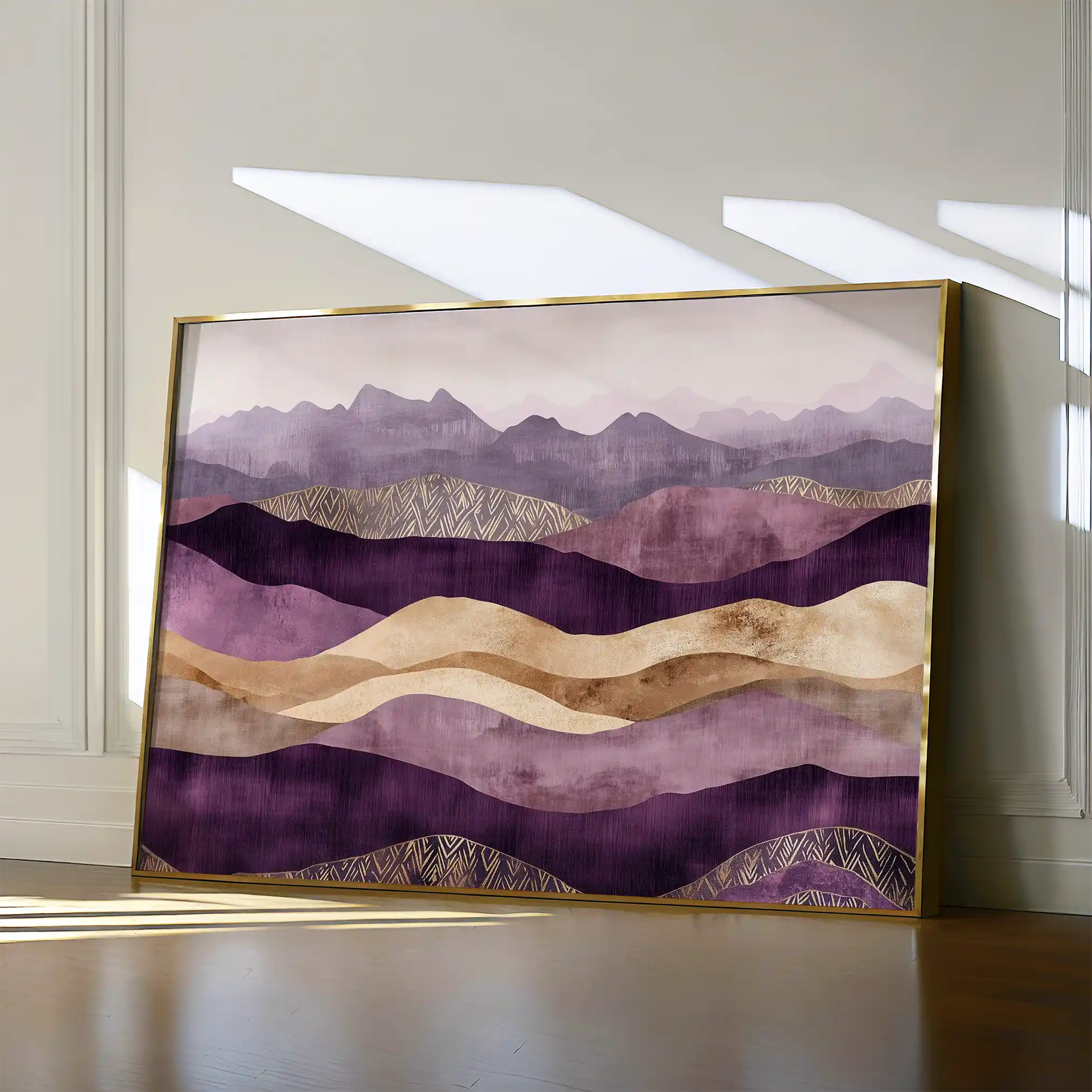 Boho 214 Canvas Art 90 x 60 cm / Stretched on hidden frame
