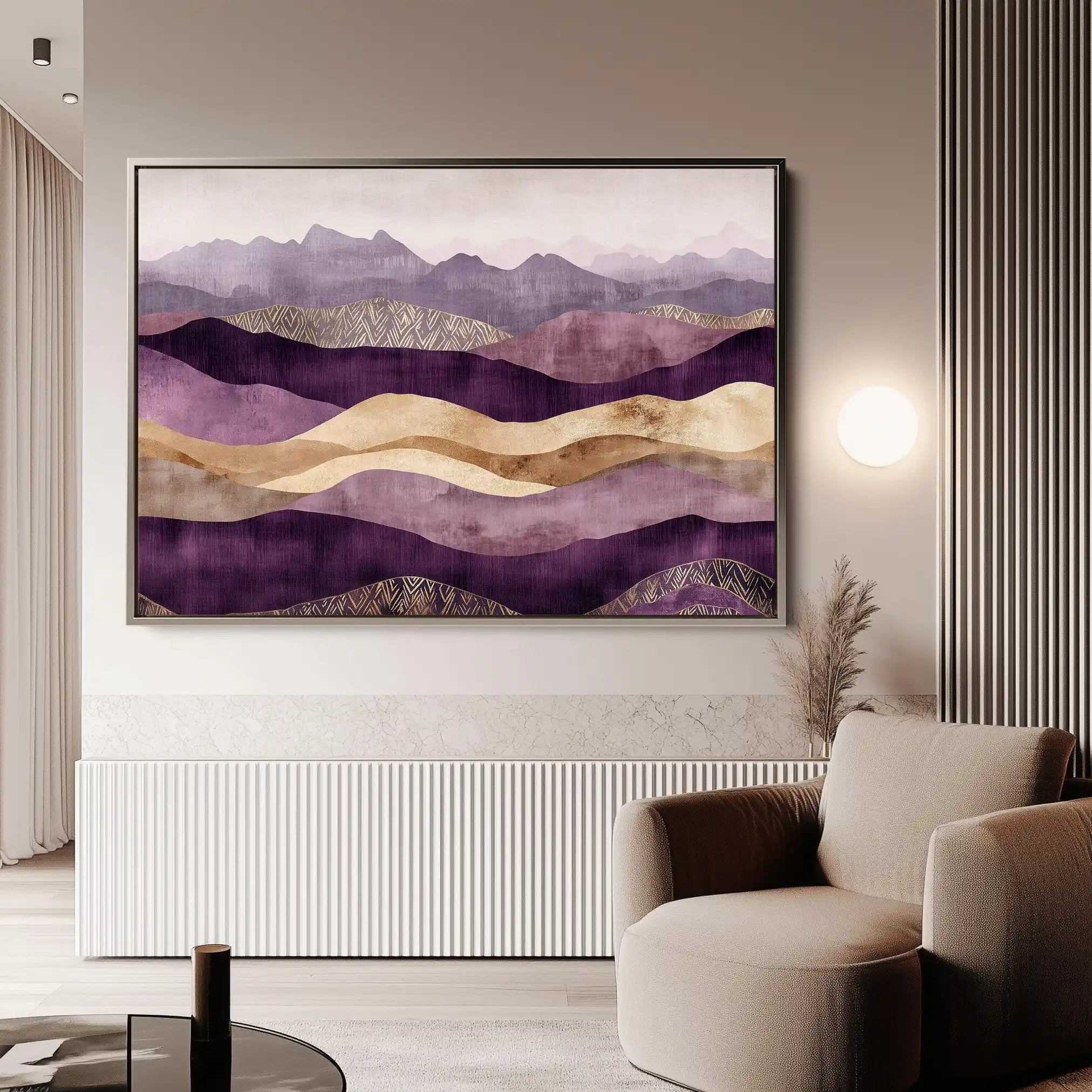 Boho 214 Canvas Art 90 x 60 cm / Stretched on hidden frame