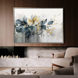 Floral Canvas Wall Art WAD214-F 90 x 60 cm / Stretched on hidden frame