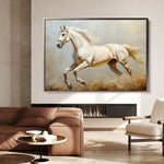 Horses 214 Canvas Art 90 x 60 cm / Stretched on hidden frame