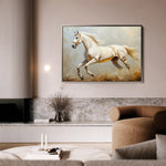 Horses 214 Canvas Art 90 x 60 cm / Stretched on hidden frame