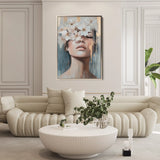 Portrait 214 Canvas Art 90 x 60 cm / Stretched on hidden frame