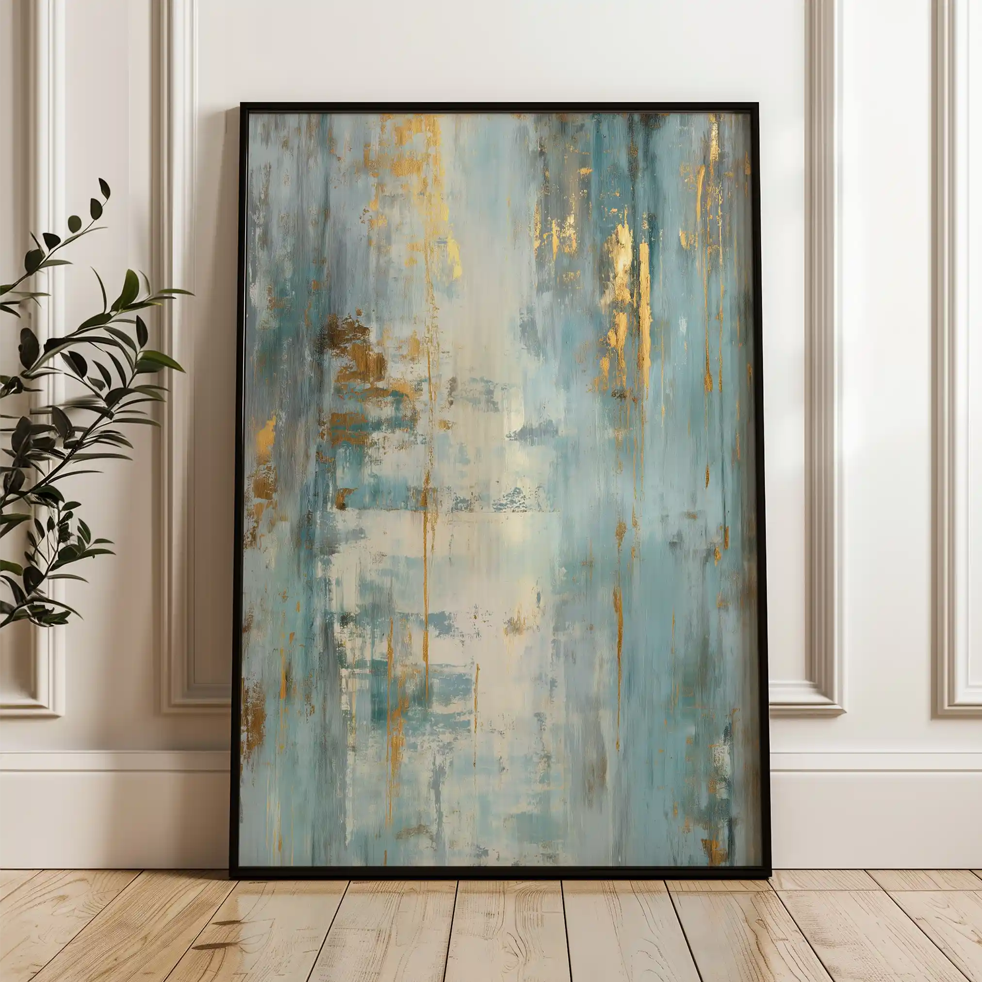 Abstract 2141 Canvas Art 60 x 40 cm / Stretched on hidden frame