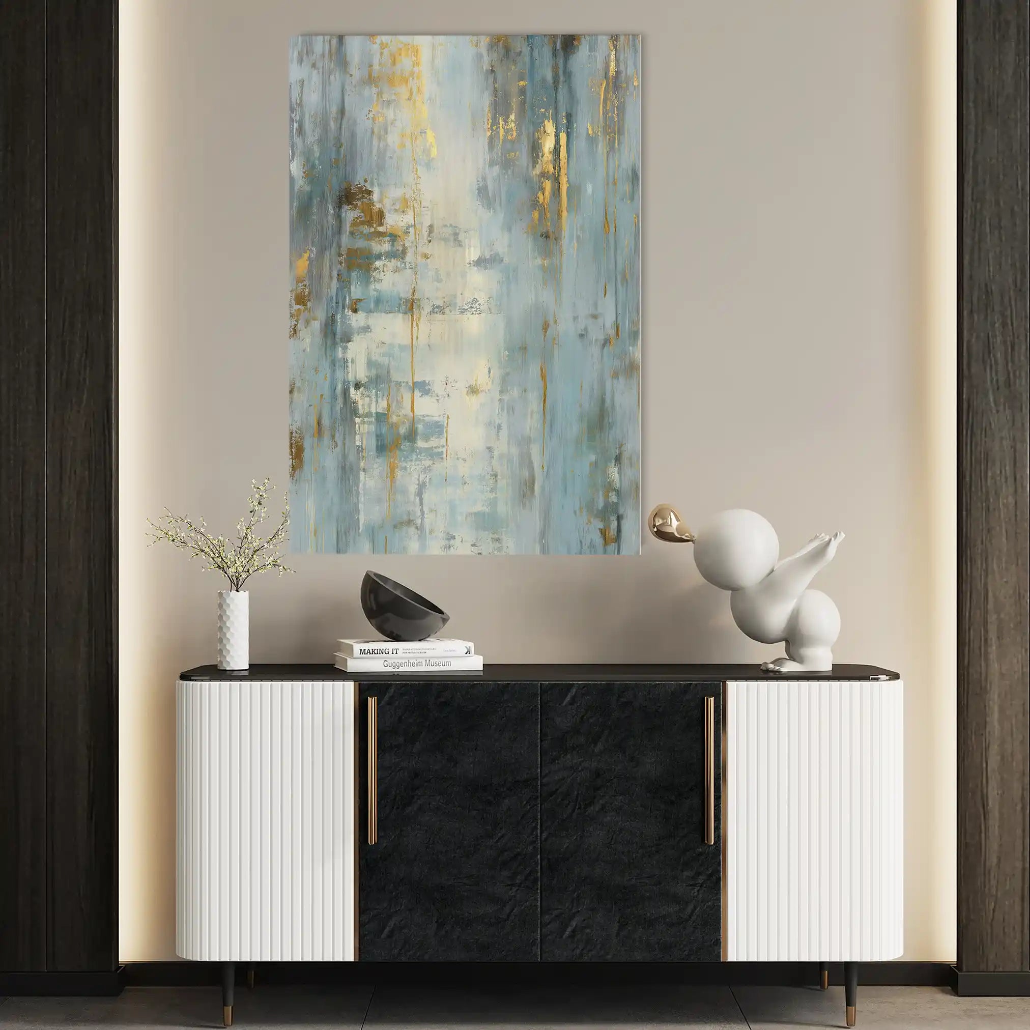 Abstract 2141 Canvas Art 60 x 40 cm / Stretched on hidden frame
